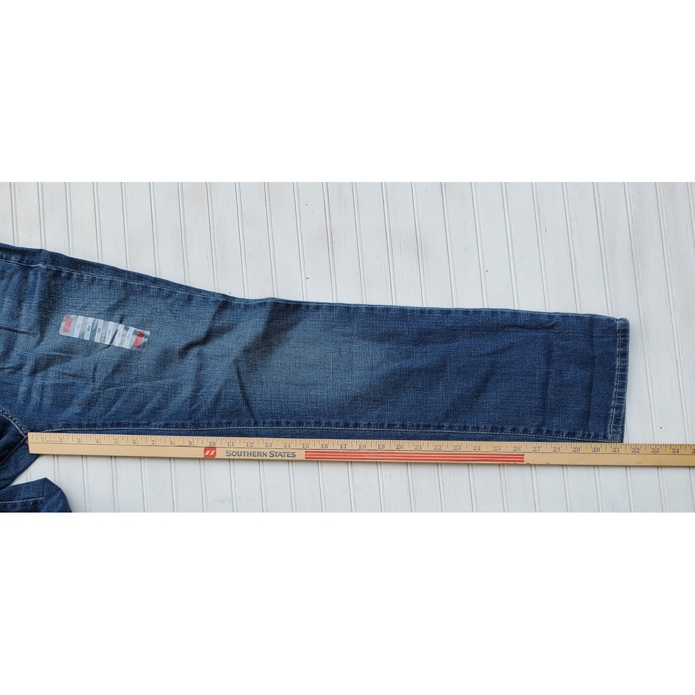 Levis 505 Straight Leg Jeans Womens 4M Blue Denim Medium Wash NWT Streamlined - Picture 4 of 8